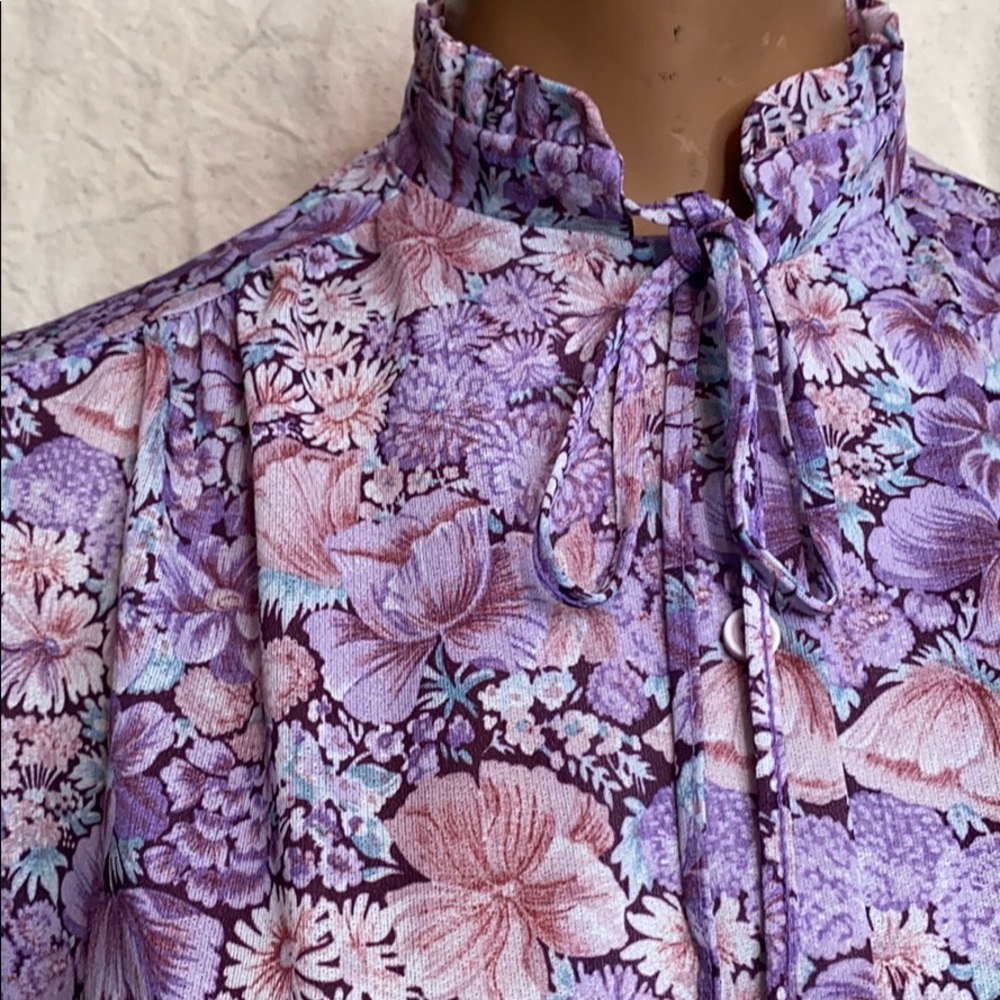 Vintage floral blouse